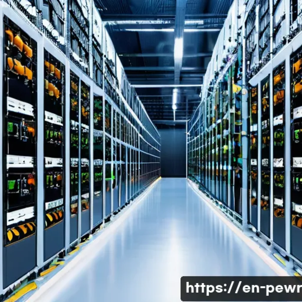 ESS의 설계 및 구현 방법 - **Prompt:** "A brightly lit, modern energy storage facility interior. In the foreground, a series of...